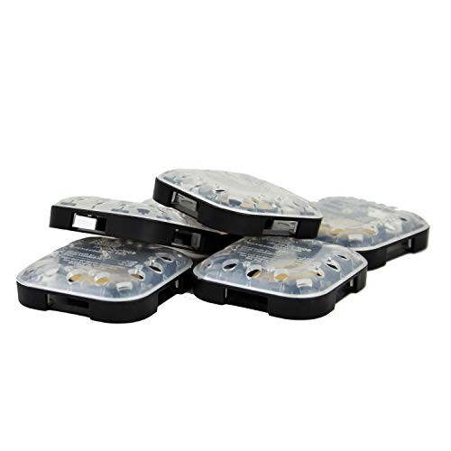 TERRO T500 Indoor Multi-Surface Roach Bait Stations - 1 Pack, Black
