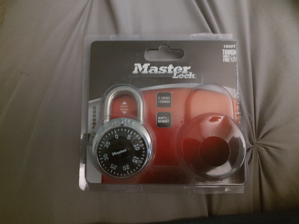 Master Lock Combination Lock 1500T NEW!