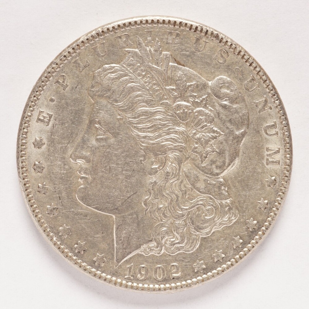 1902 Morgan Silver Dollar AU