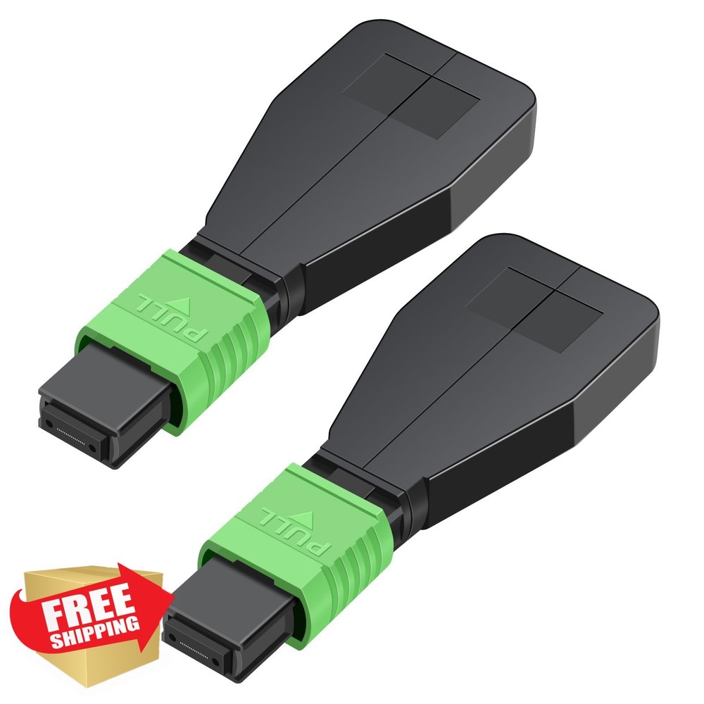 2pk MPO/APC 12 Core Fiber Loopback Adapter Tester