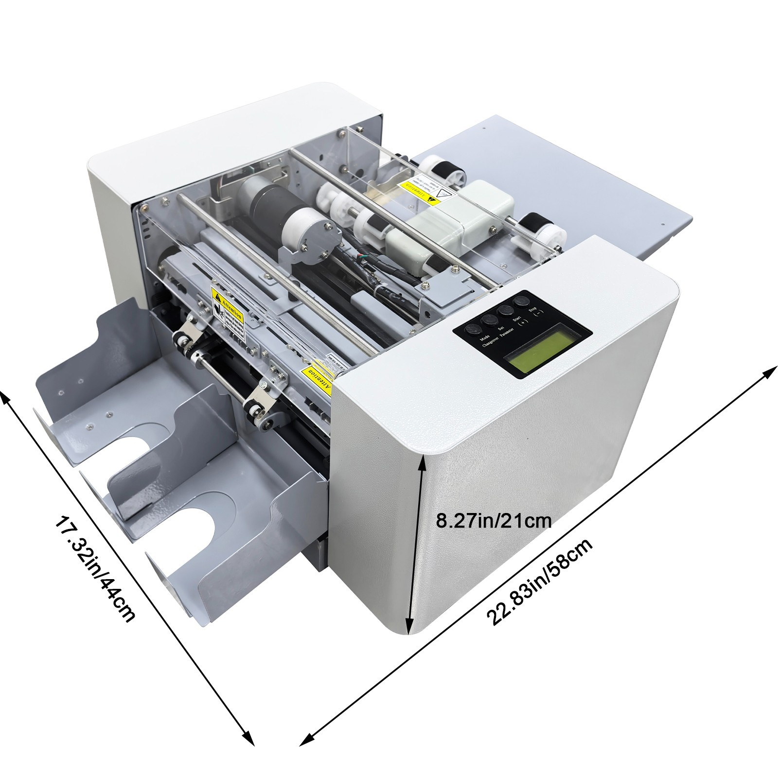 1 PC A4 Fully Automatic Business Card Cutting Machine Adjustable Width 40-250mm