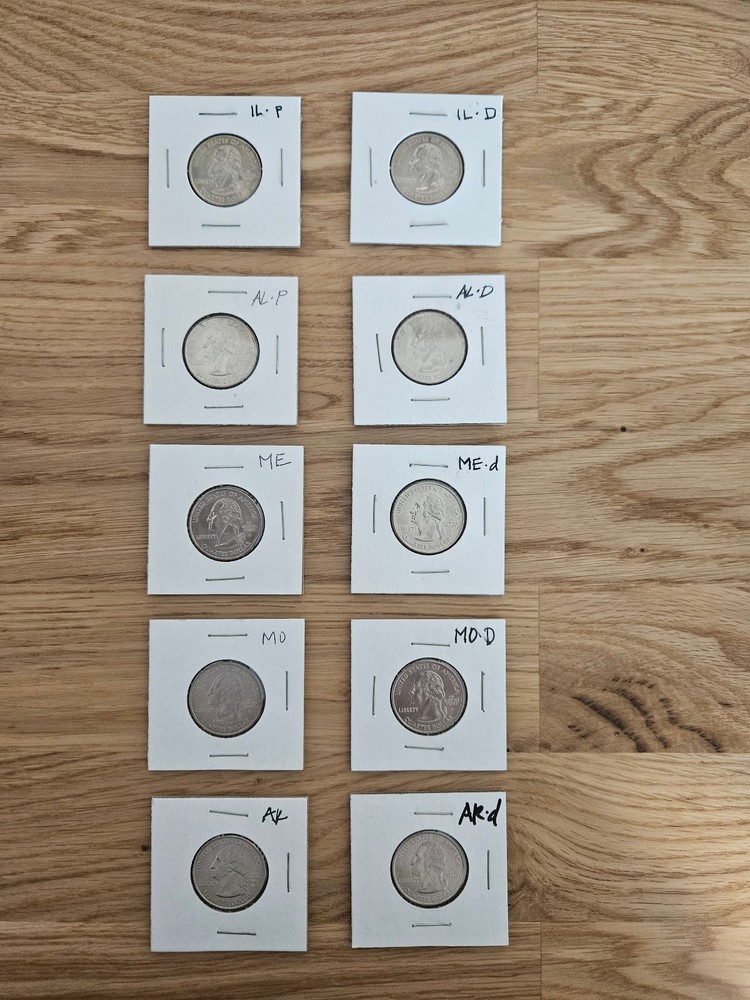 2003 State Quarters - P & D Set