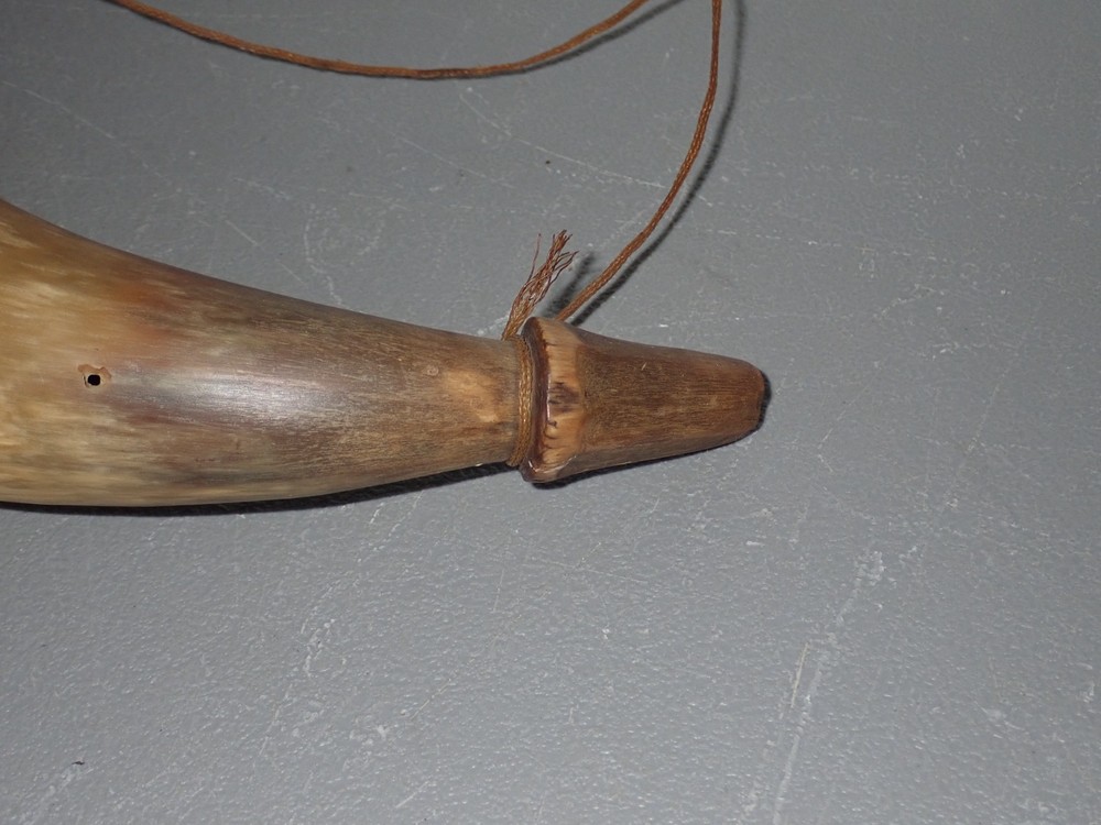 Antique Powder Horn, Handmade