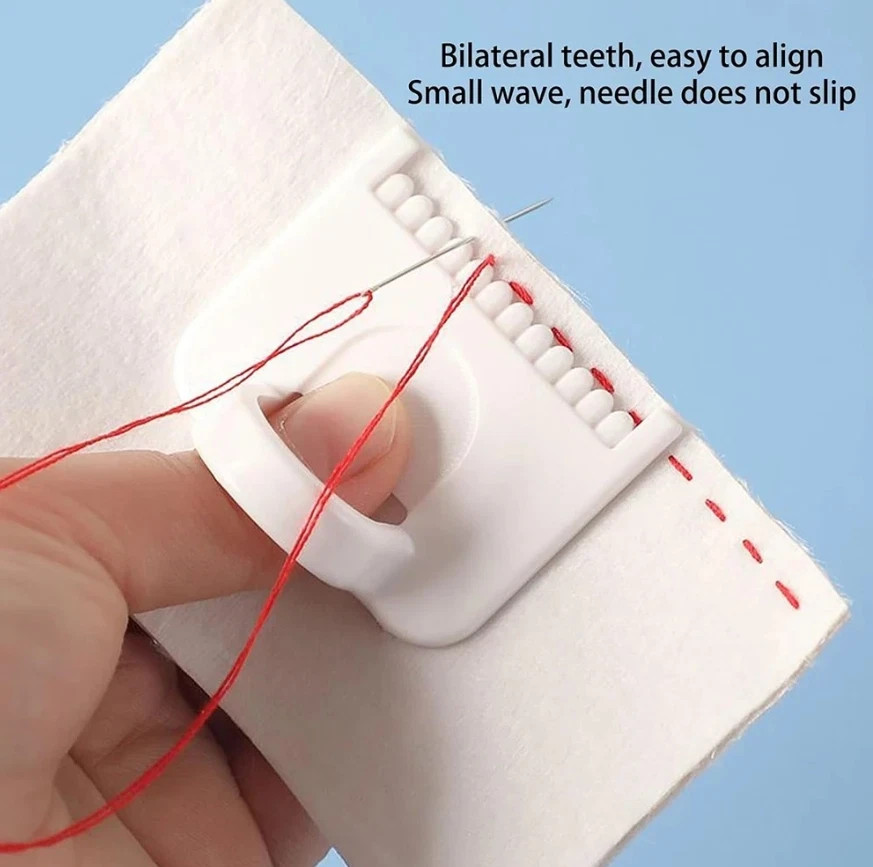 4pcs Sewing Guide Template Kit – 3mm Spacing Tool for Precise Stitching