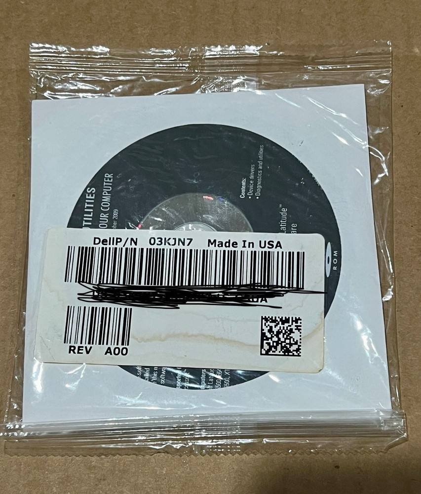 Dell Drivers and Utilities Reinstalling Computer Software 2009 Serial Numbers