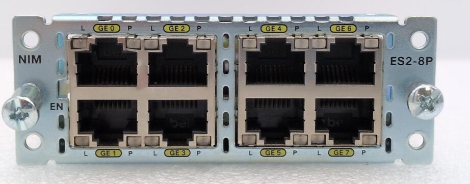 Cisco NIM-ES2-8P 8-P Gigabit Ethernet LAN Switch Network Interface Module