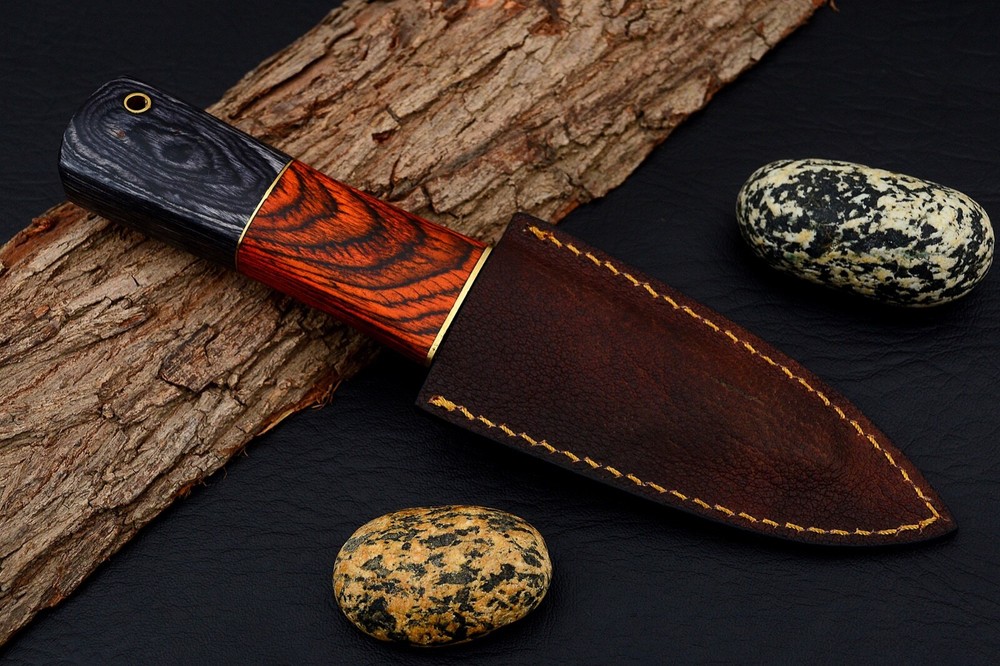 8 inches Celtic Scottish Dirk SGIAN DUBH DAGGER Bone Handle Knife.