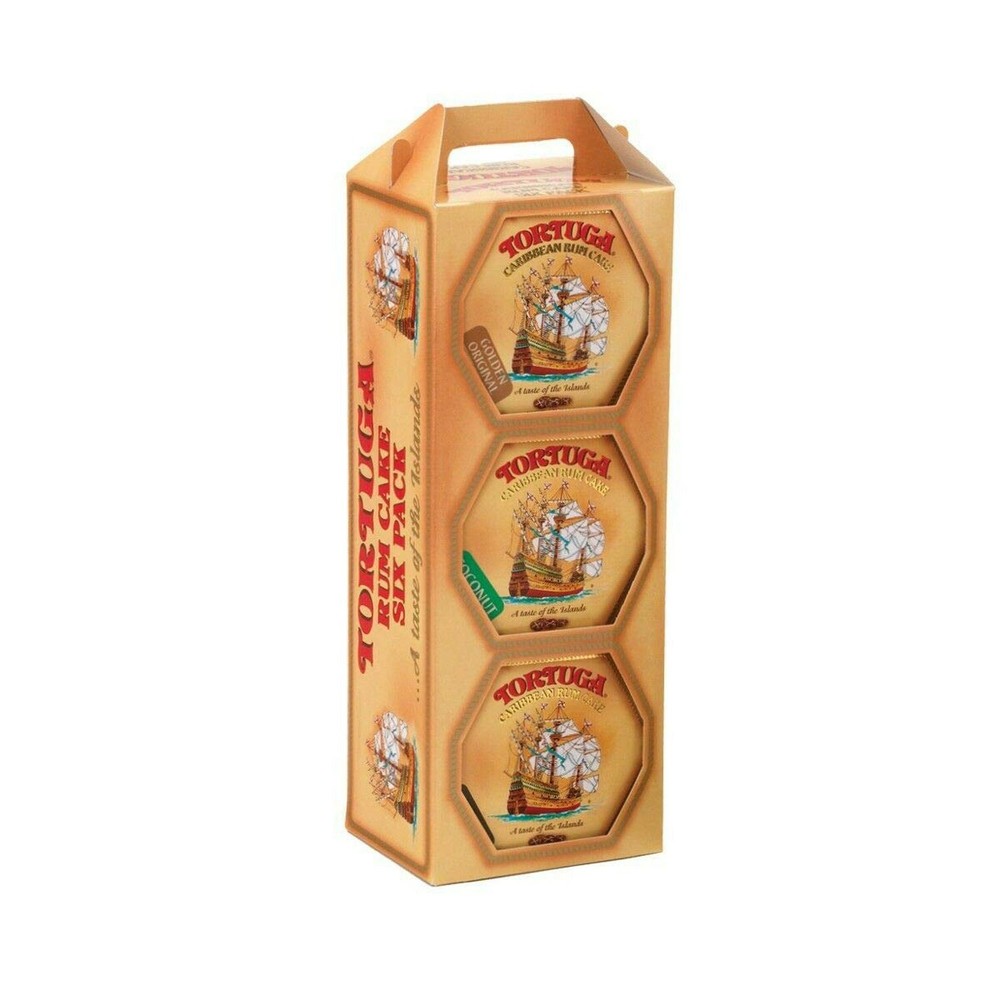Tortuga Rum Cake Sampler - 6 Rum Cakes