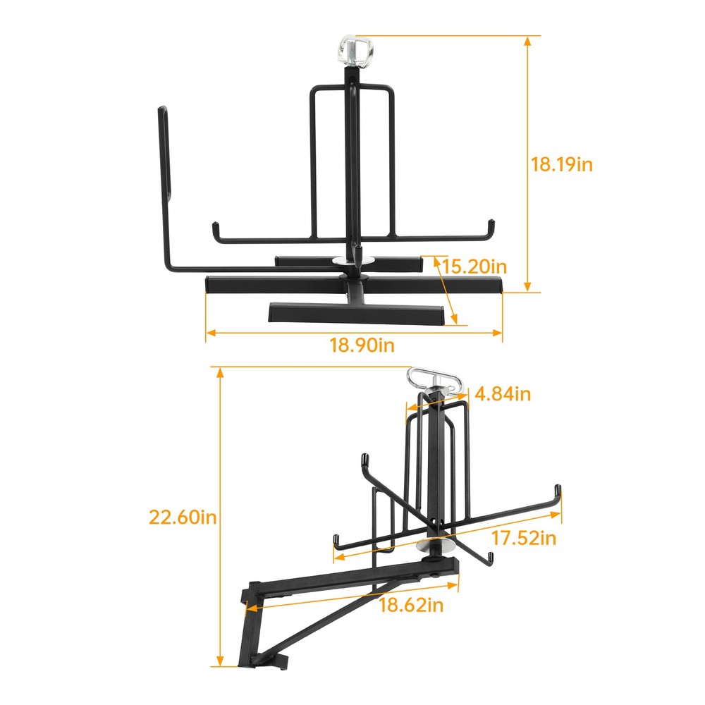 Wire De-Reeler Spool Dispenser Coil Wire Untangler Electrical Floor Stud Mounted
