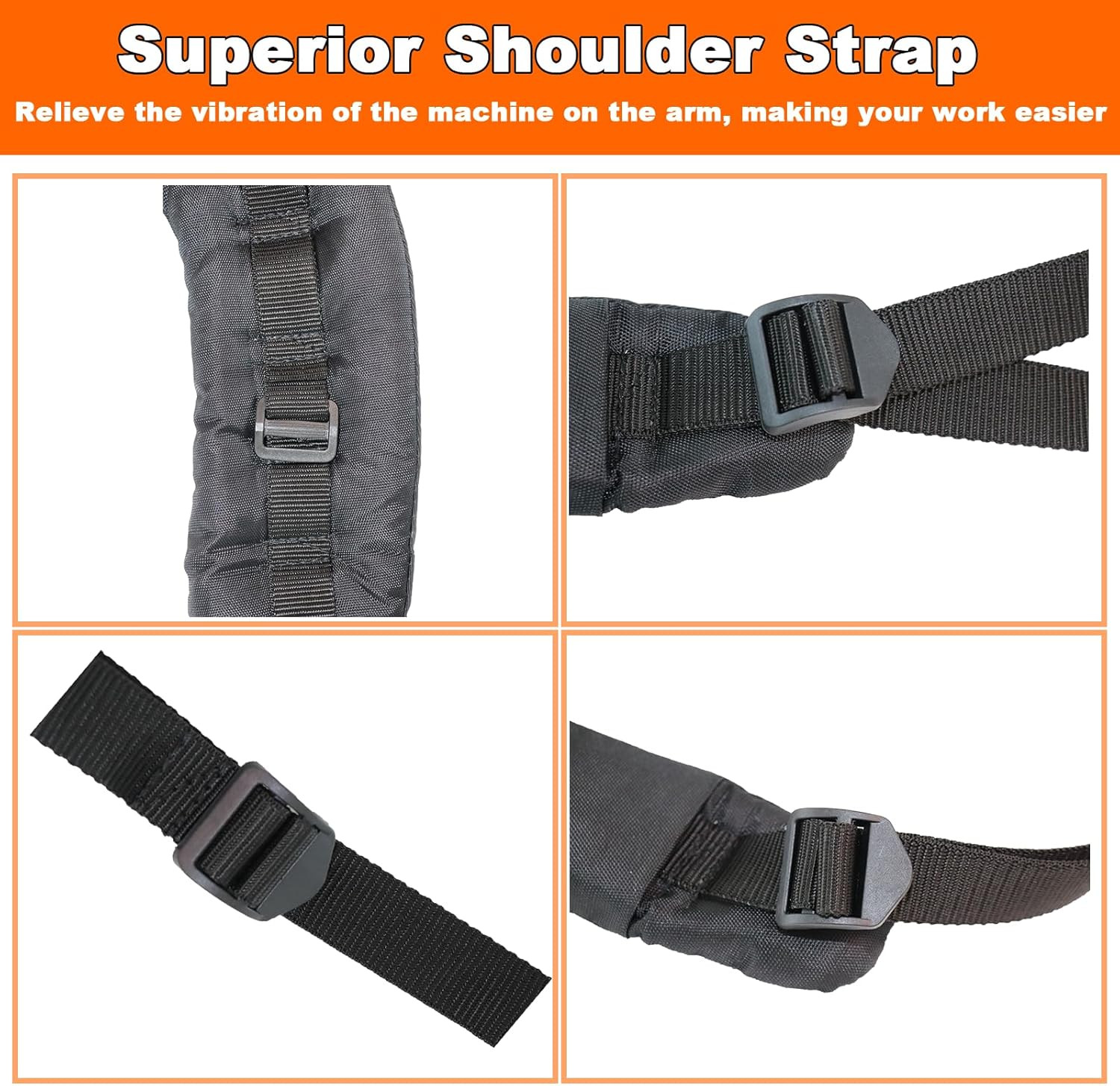 P021048250 P021048260 Left and Right Shoulder Straps for Echo PB-580 PB-580H PB-