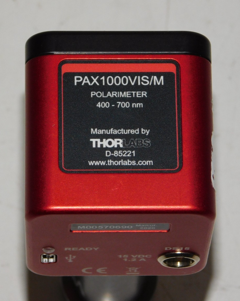 Thorlabs PAX1000VIS/M Polarimeter 400-700nm Optical Instrument w/ BE1/M Adapter