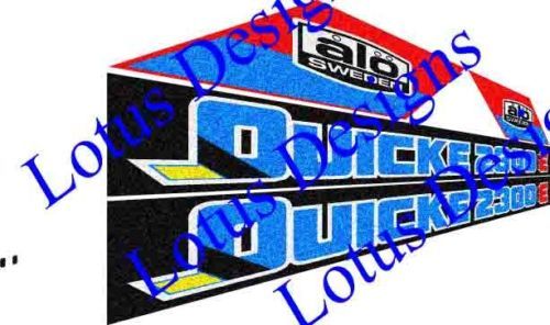 Quicke Loader stickers
