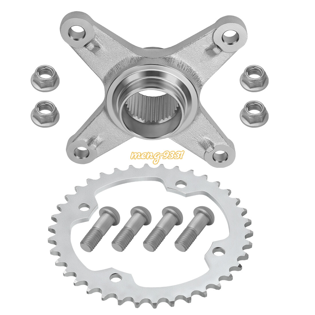 REAR SPROCKET HUB COLLAR AXLE For YAMAHA YFZ450 2004-13 RAPTOR 700 700R 2006-24