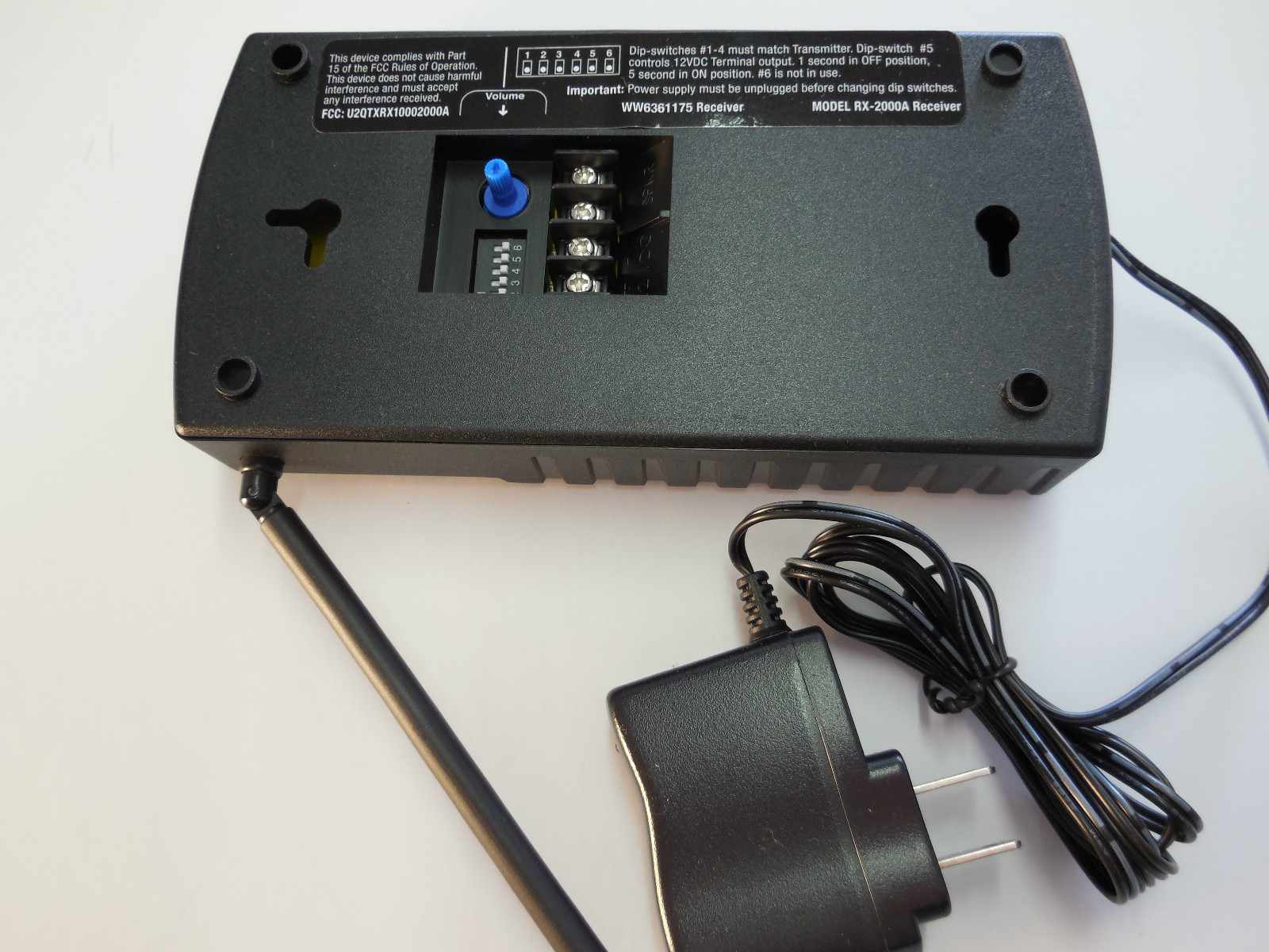 Wireless Driveway Alarm Motion Sensor WDWA-8 Rodann TX/RX2000A