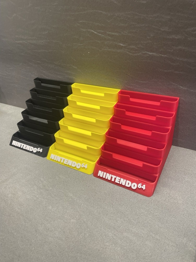 Nintendo 64 Game Display Stand (3D Printed)