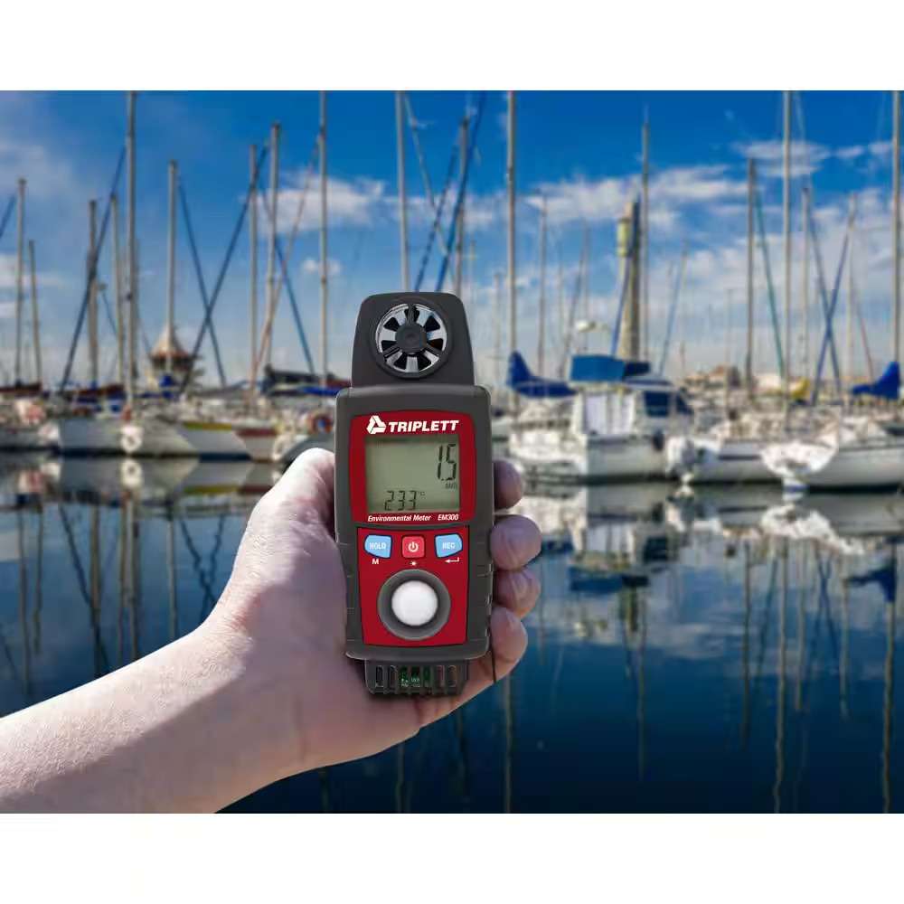 10-In-1 Environmental Meter with Air Flow
