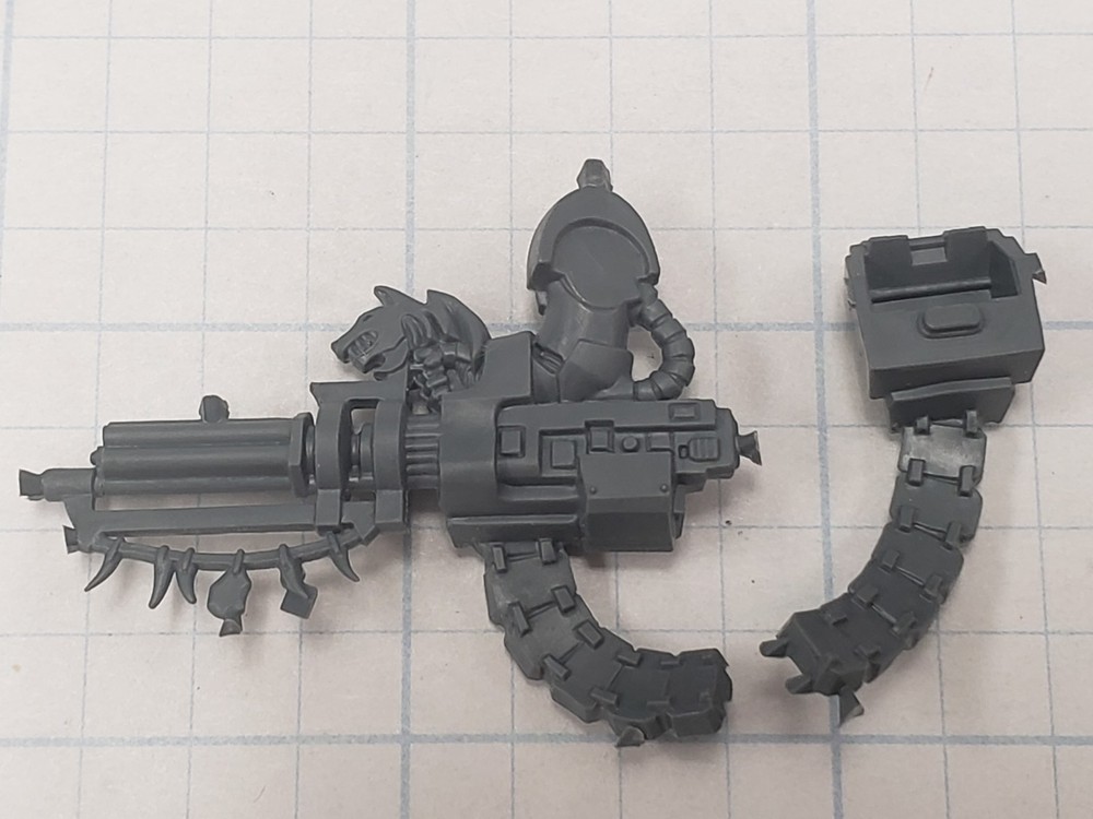 40k Space Wolves Bits OOP Wolf Guard Terminator Assault Cannon w Pack