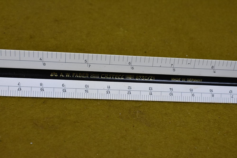 Faber-Castell No. 873C-21 Architects Triangular Scale Rule