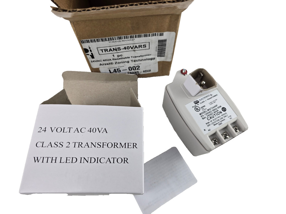 Arzel Zoning Technology TRANS-40VARS 24V VOLT Transformer