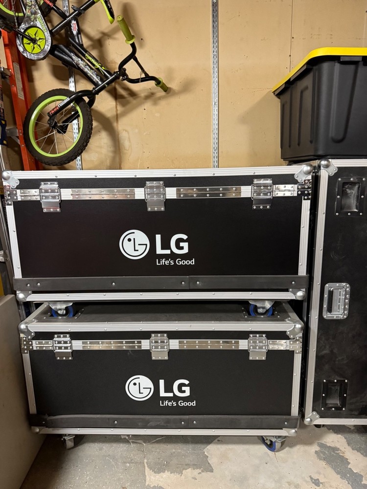 LG ATA Utility Road Case with Casters/Wheels