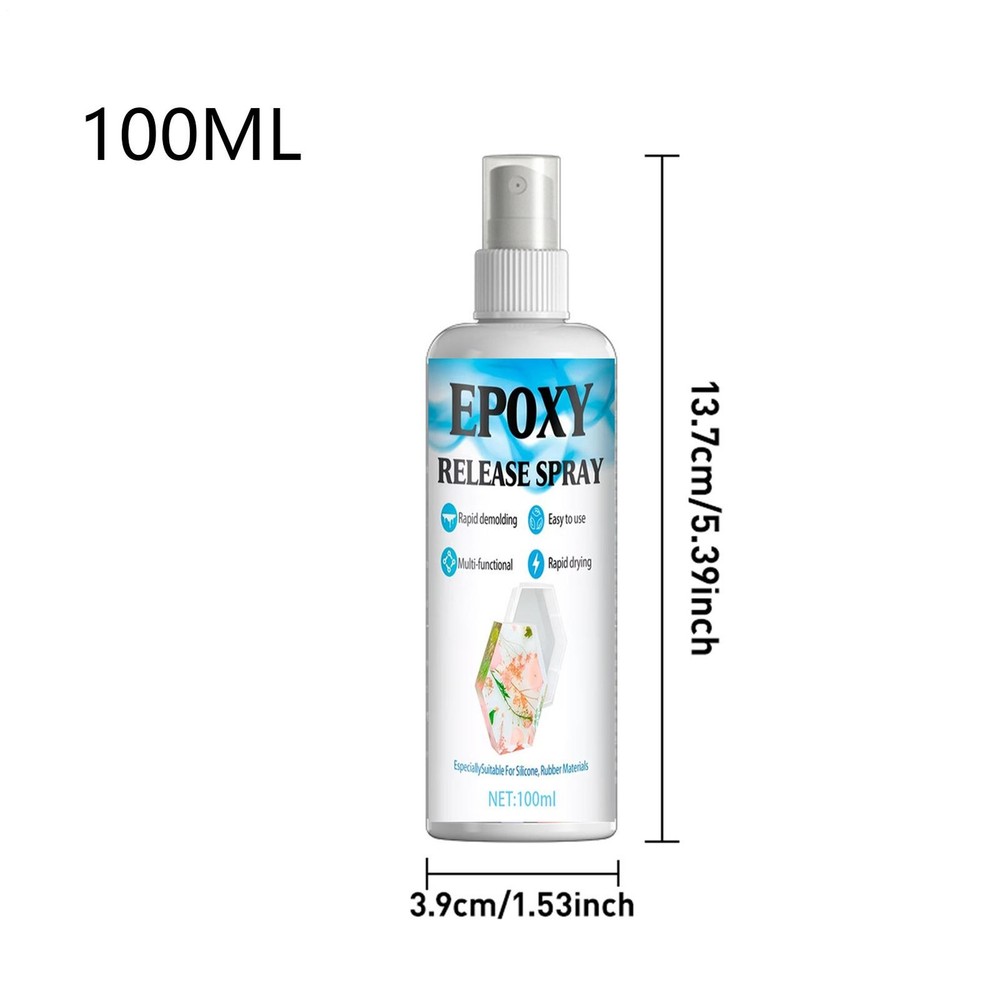 Mold Release Spray 100ml Fast-Drying Non-Stick Silicone Release Spray