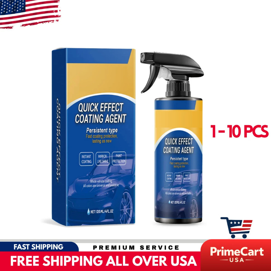 Car Coating Spray,Quick Effect Coating Agent,Car Scratch Wax Polish Spray Liquid
