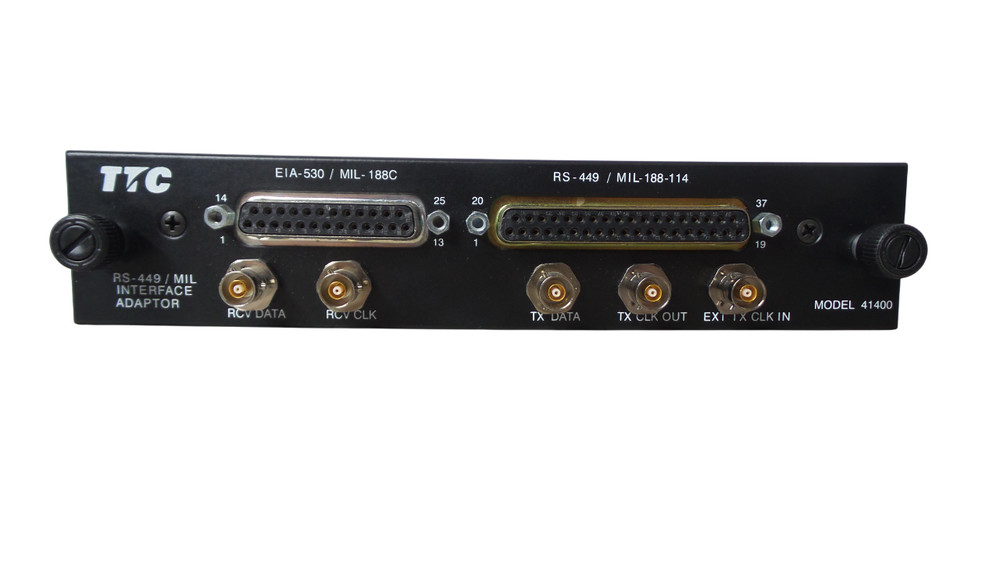 TTC 41400 RS-449 / MIL Interface Adaptor - Free Shipping