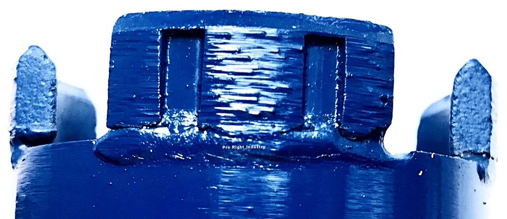 pool rail installing core bit 3'' diameter