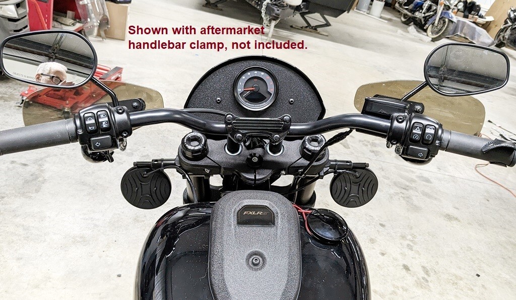 Calsci Low Rider S 2020-2025 Dashboard Instrument Gauge Tach Speedo Relocate