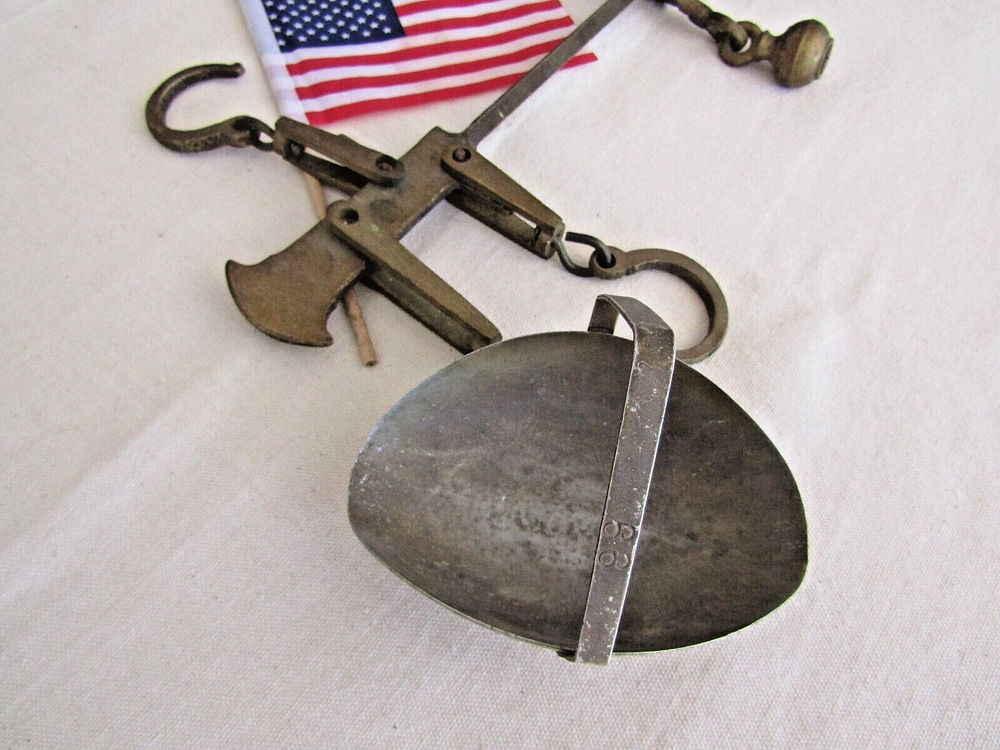 Antique Brass Hanging Balance Scale