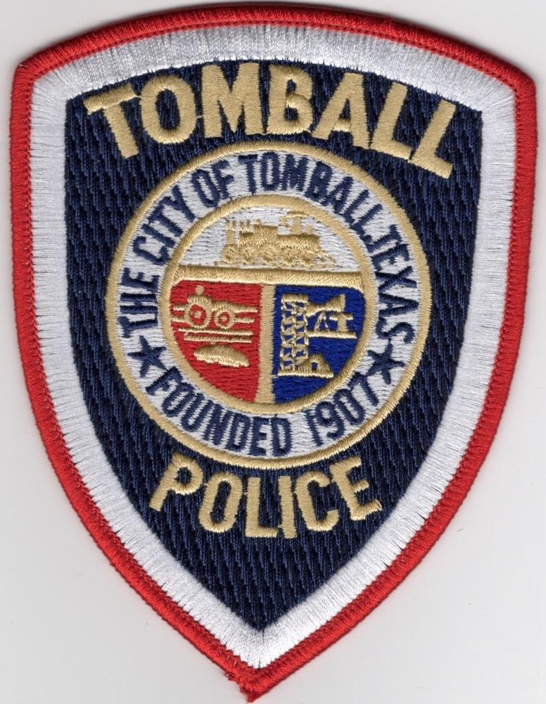 Tomball Texas Police Patch