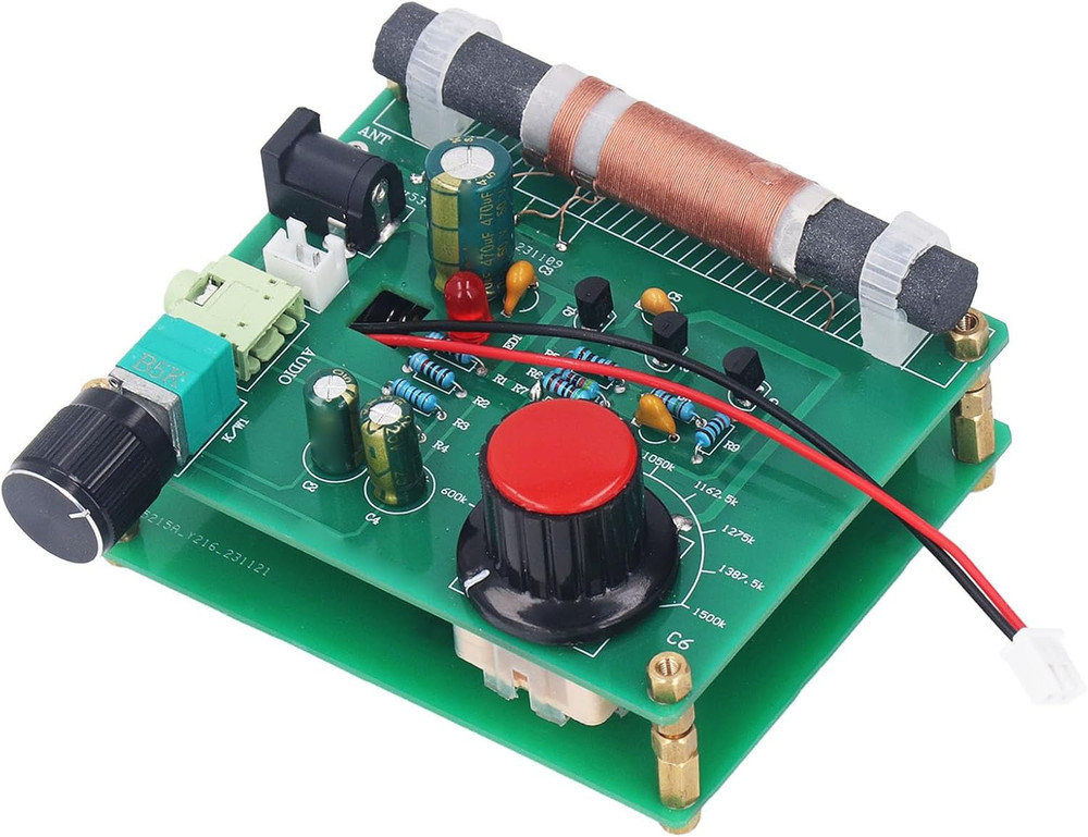 AM Transmitter 600Khz‑1500Khz Compact Portable with 3.5Mm Headphone Interface, V