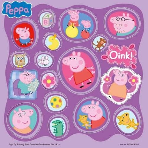 Totum Peppa Sticker Set - Various