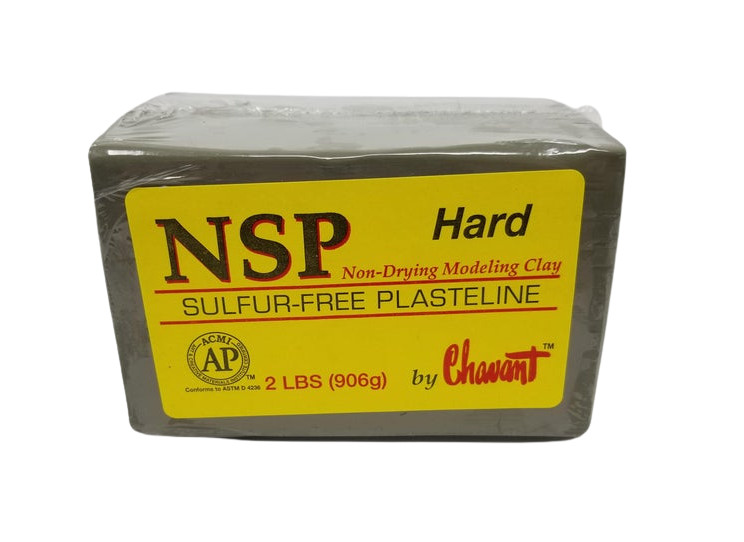 Chavant NSP Hard (Green) - 1/2 Case 10 Bricks