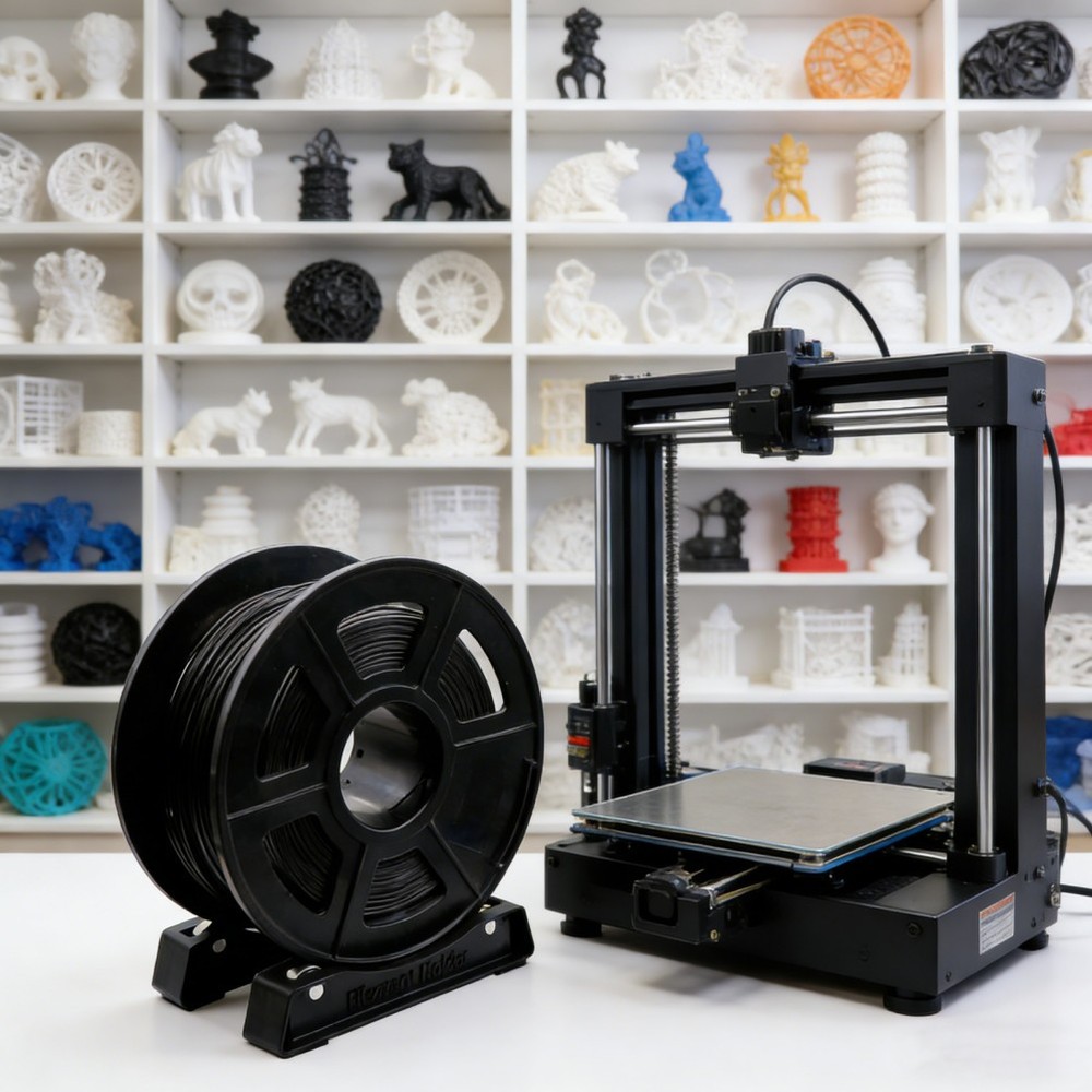 Printing Supplies Holder Printer Spool 3D Filament Bracket Accessory