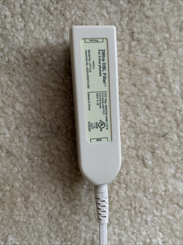 2WIRE DSL Filter 2-Line LFT4-2