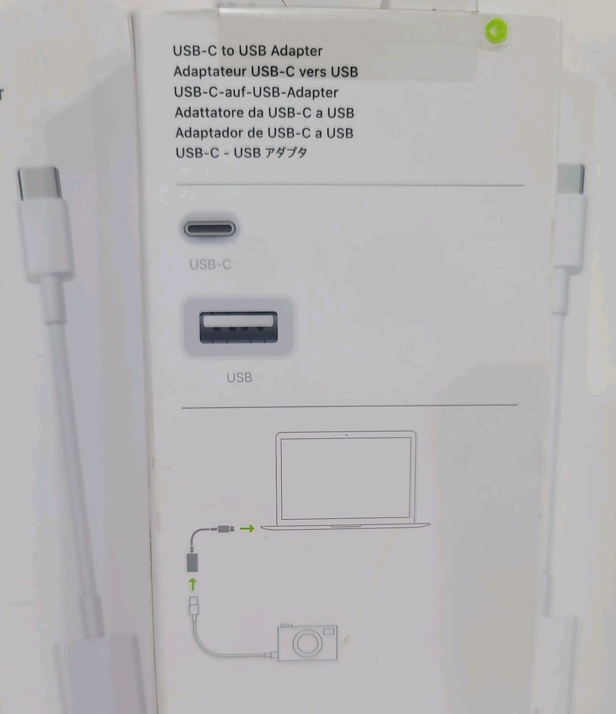 Apple USB-C to USB Adapter for Mac/iPad