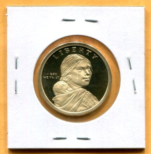 Gem 2019-S Proof Native American Dollar - American Indians in the Space Program