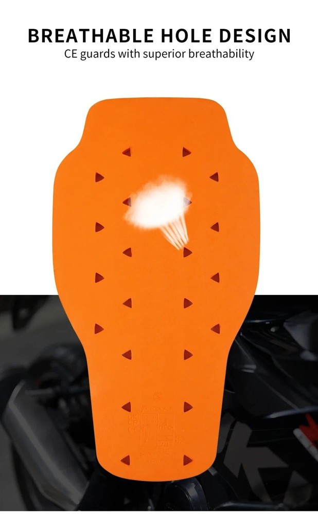 Motorcycle Shoulder Elbow Back Protection Pad Racing Safety Insert Armor Back