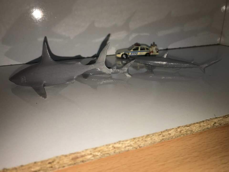 Ho 1/87 Scale Shark Set (UNPAINTED)