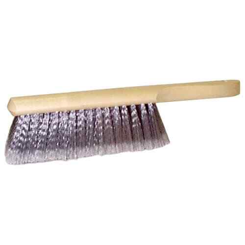 Weiler 44354 8" Counter Duster, Flagged Silver-Grey Fill, Fine Brushing
