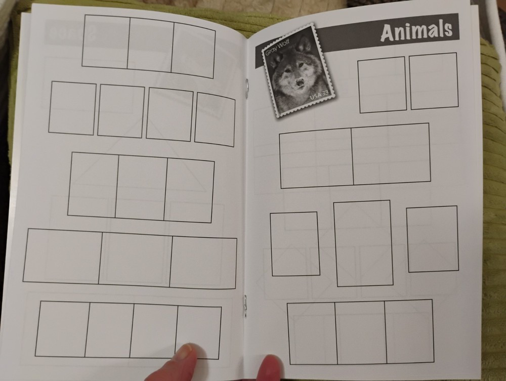 My Stamp Album Collector's Book W/ Spider Man, Wild Things Cover