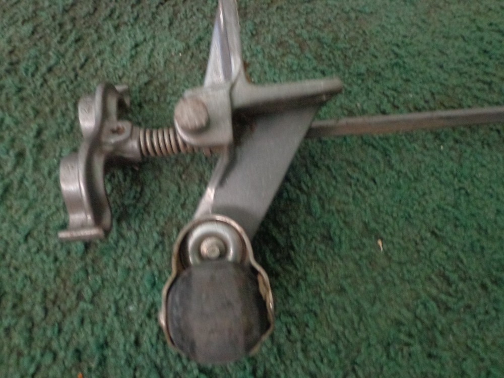 Vintage Retractable Caster Set From tool stand