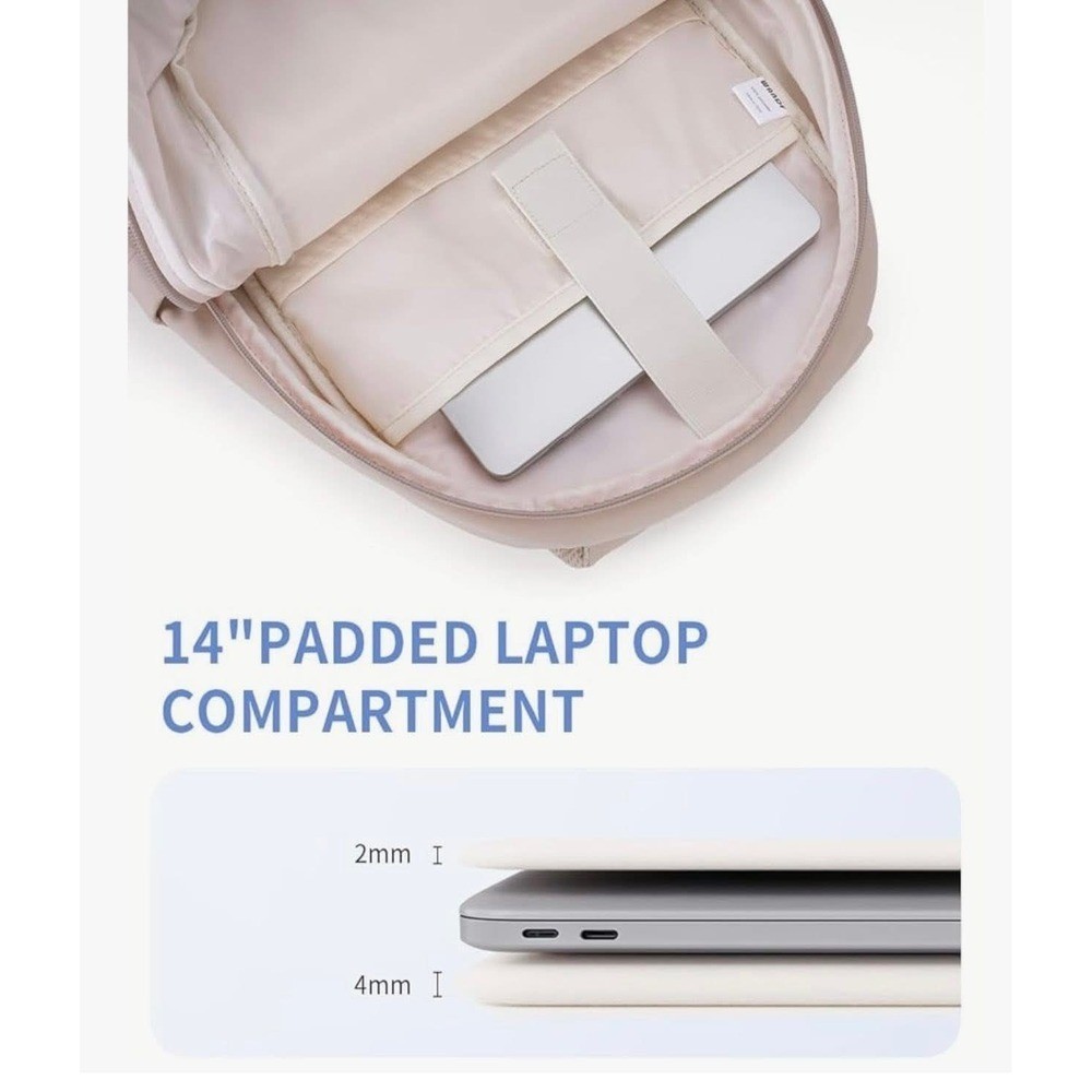 Initial "E" Quilted Puffer 14" Backpack Personalized Travel Backpack Daypack