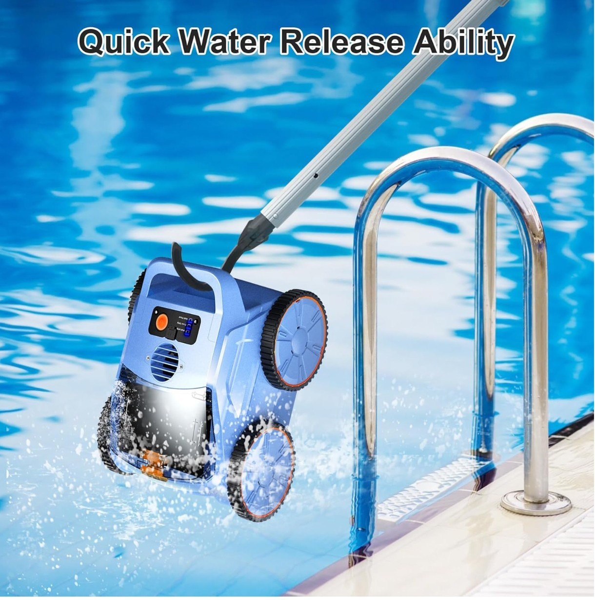 SEAUTO SAT 20 Cordless Robotic Pool Vacuum Cleaner FACTORY TESTED INSPECTED