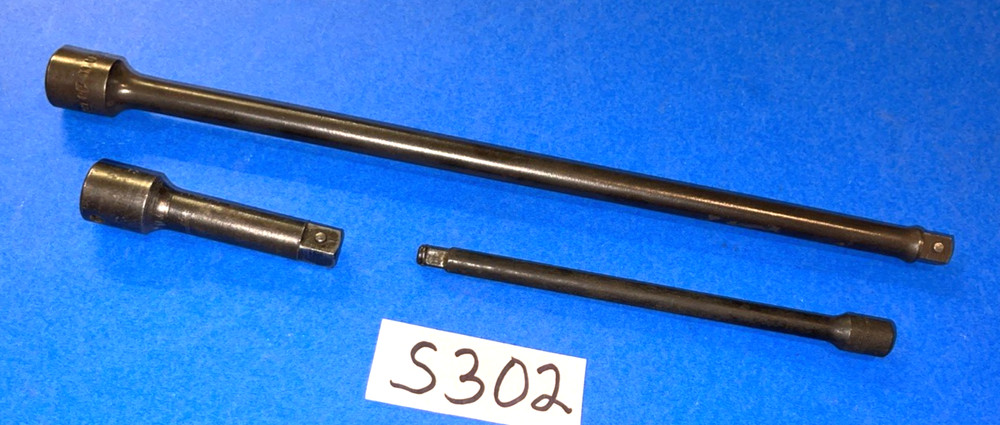 SNAP-ON TOOLS 3 PIECE 1/4 & 3/8 DRIVE SNAP RING & LOCKING PIN EXTENSIONS
