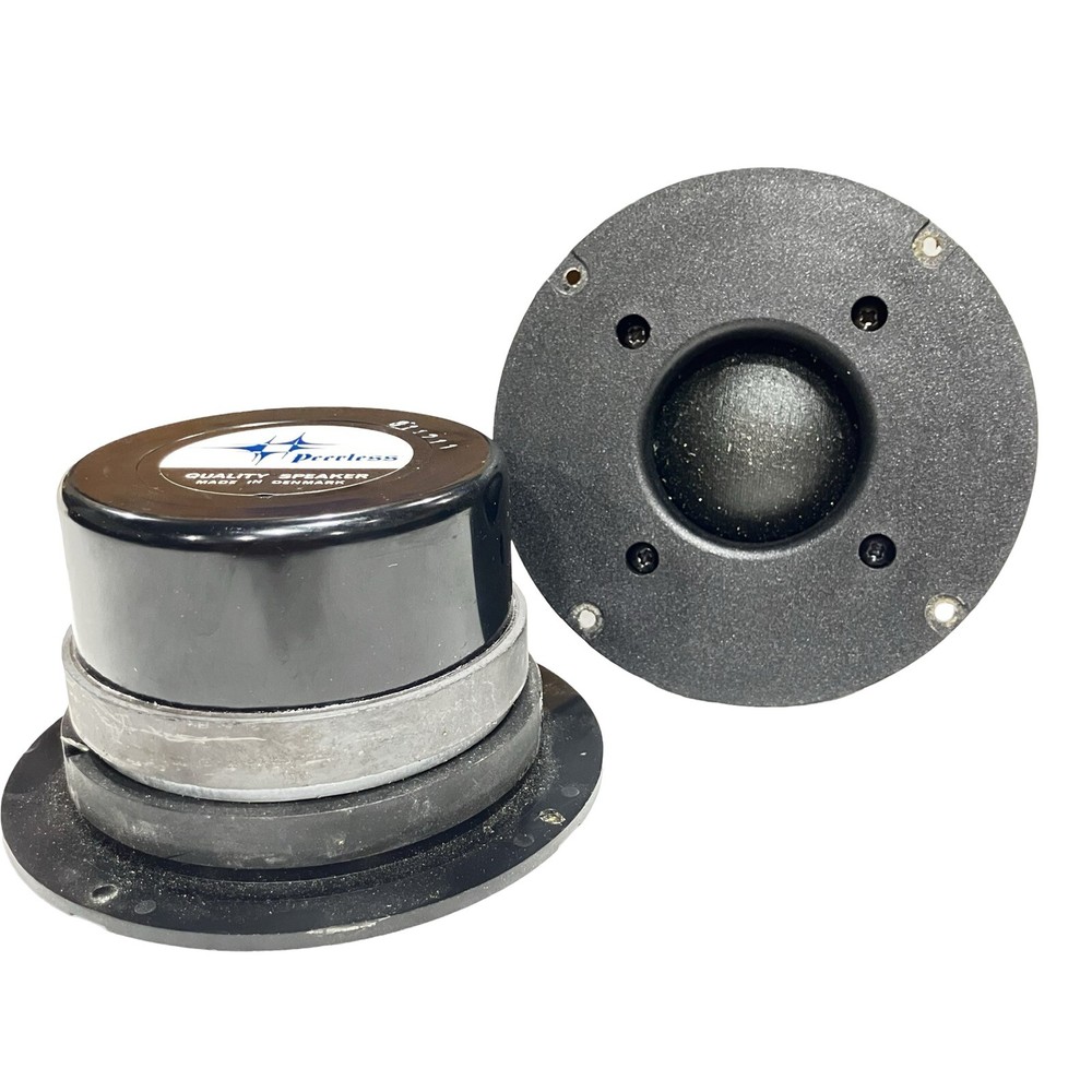 Pair Peerless Denmark KA20DMR 2” Dome Midrange Speaker 8ohm Tweeter 821214