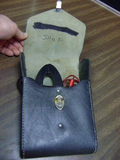 GE Voltmeter Meter Snapper 942D With Orginal Case Free Shipping