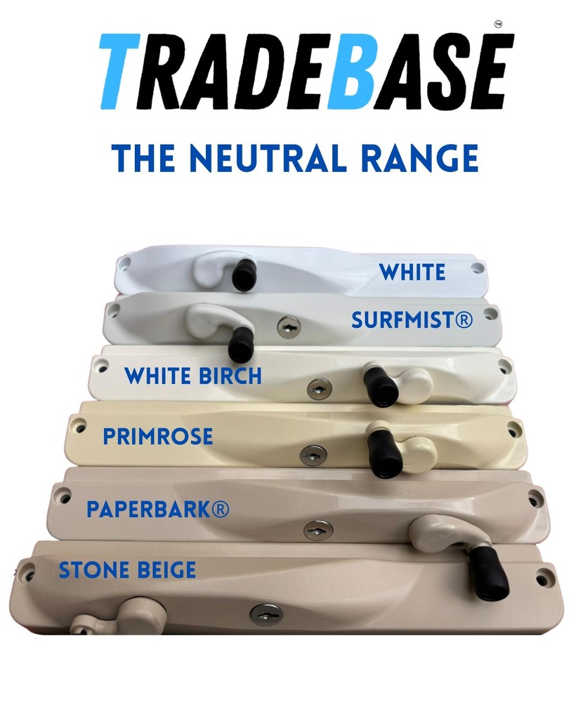 TRADEBASE Window Winder Black Right Hand - Lockable