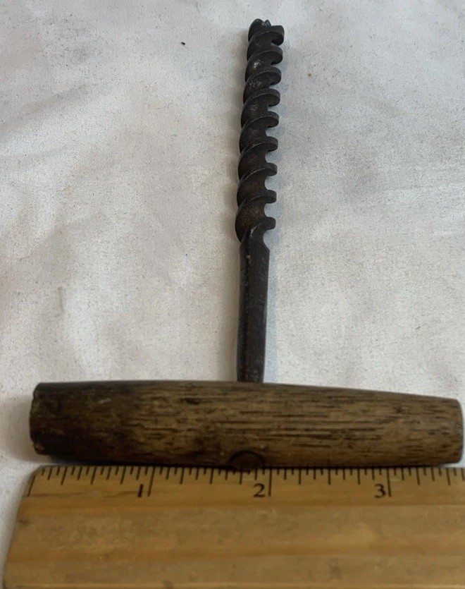 Antique T Handle Drill